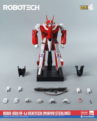 Robotech - Figurine ROBO-DOU VF-1J Veritech (Miriya Sterling) 20 cm - ThreeZero