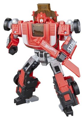 Transformers x Hot Wheels - Deluxe Class - Figurine GT-Scorcher 13 cm - Hasbro