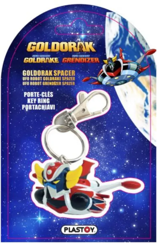 Goldorak - Porte-clés Goldorak Spazer 4 cm - Plastoy