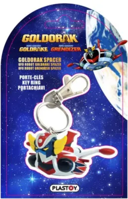 Goldorak - Porte-clés Goldorak Spazer 4 cm - Plastoy