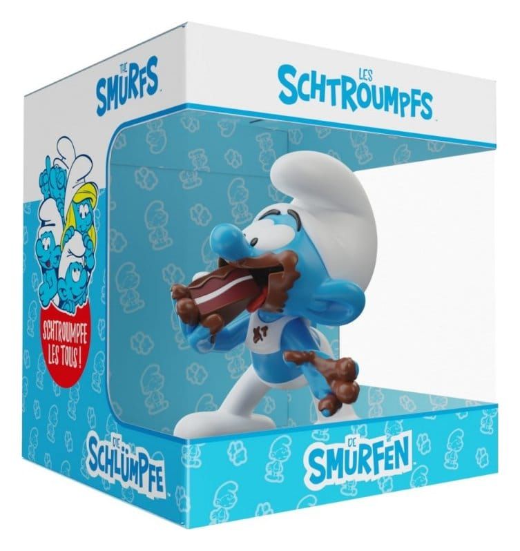 Les Schtroumpfs - Statue Schtroumpf Gourmand 10 cm - Puppy