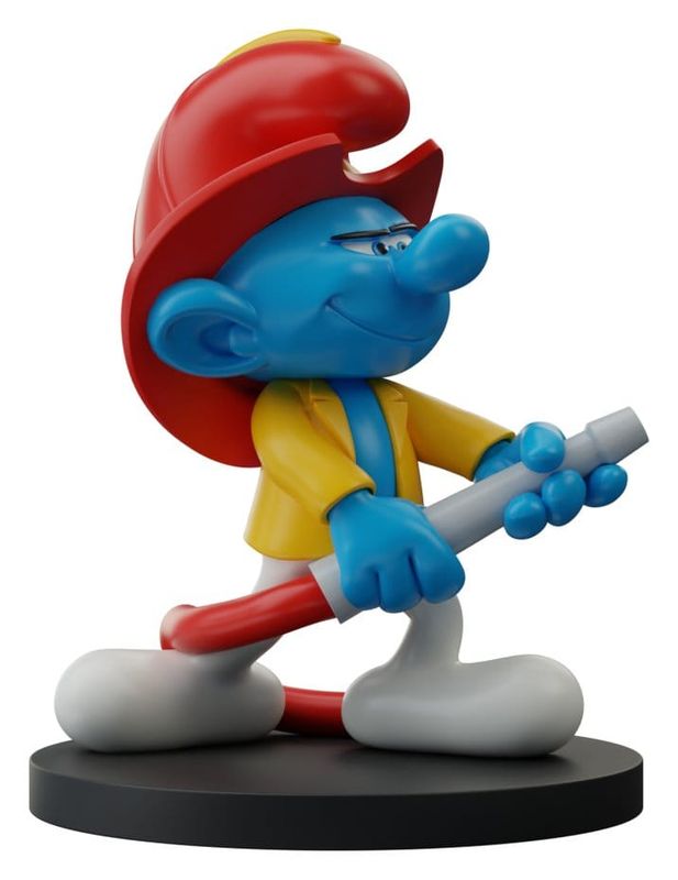 Les Schtroumpfs - Statue Schtroumpf Pompier 12 cm - Puppy