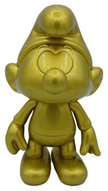 Les Schtroumpfs - Figurine en Vinyle Schtroumpf Or 19 cm - Puppy Les Schtroumpfs - Figurine en Vinyle Schtroumpf Or 19 cm - Puppy