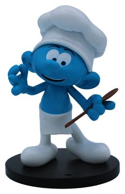 Les Schtroumpfs - Statue Schtroumpf Cuisinier 12 cm - Puppy