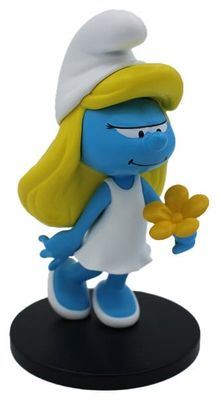 Les Schtroumpfs - Statue Schtroumpfette avec Fleur 12 cm - Puppy