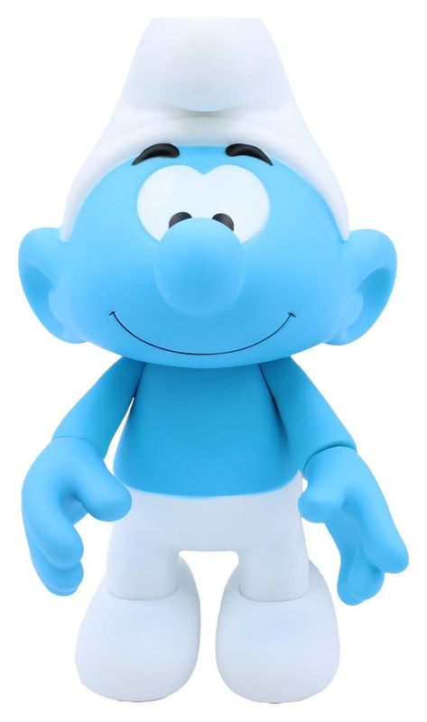 Les Schtroumpfs - Figurine en Vinyle Schtroumpf Blanc et Bleu 19 cm - Puppy Les Schtroumpfs - Figurine en Vinyle Schtroumpf Blanc et Bleu 19 cm - Puppy