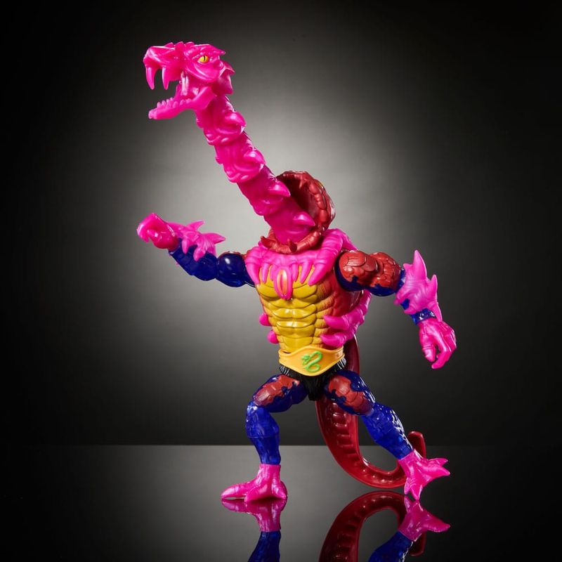 MOTU x TMNT: Turtles of Grayskull - Figurine Rattlor 14 cm - Mattel