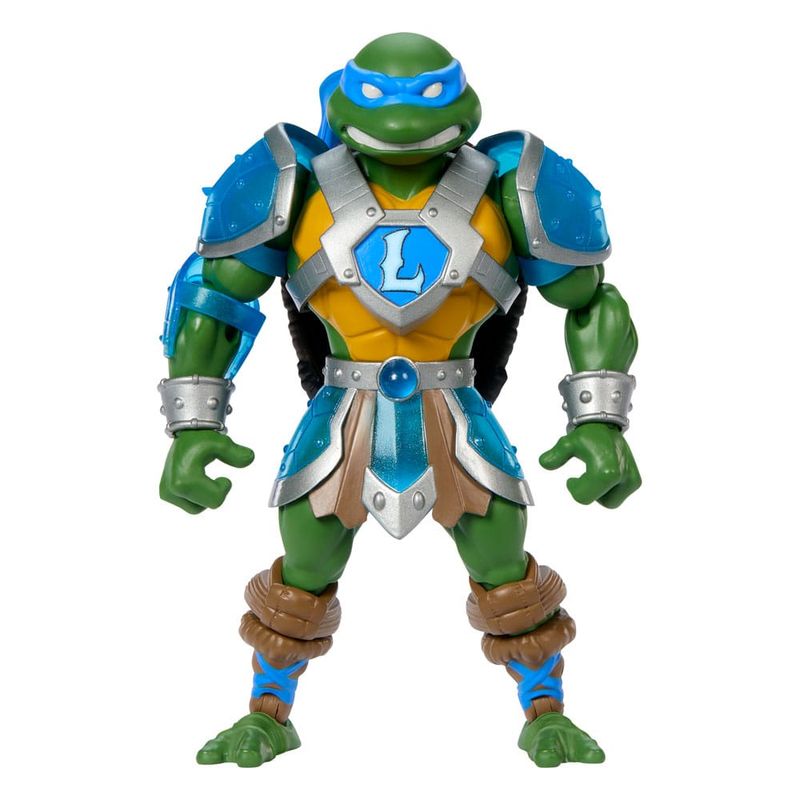 MOTU x TMNT: Turtles of Grayskull - Figurine Leonardo 14 cm - Mattel