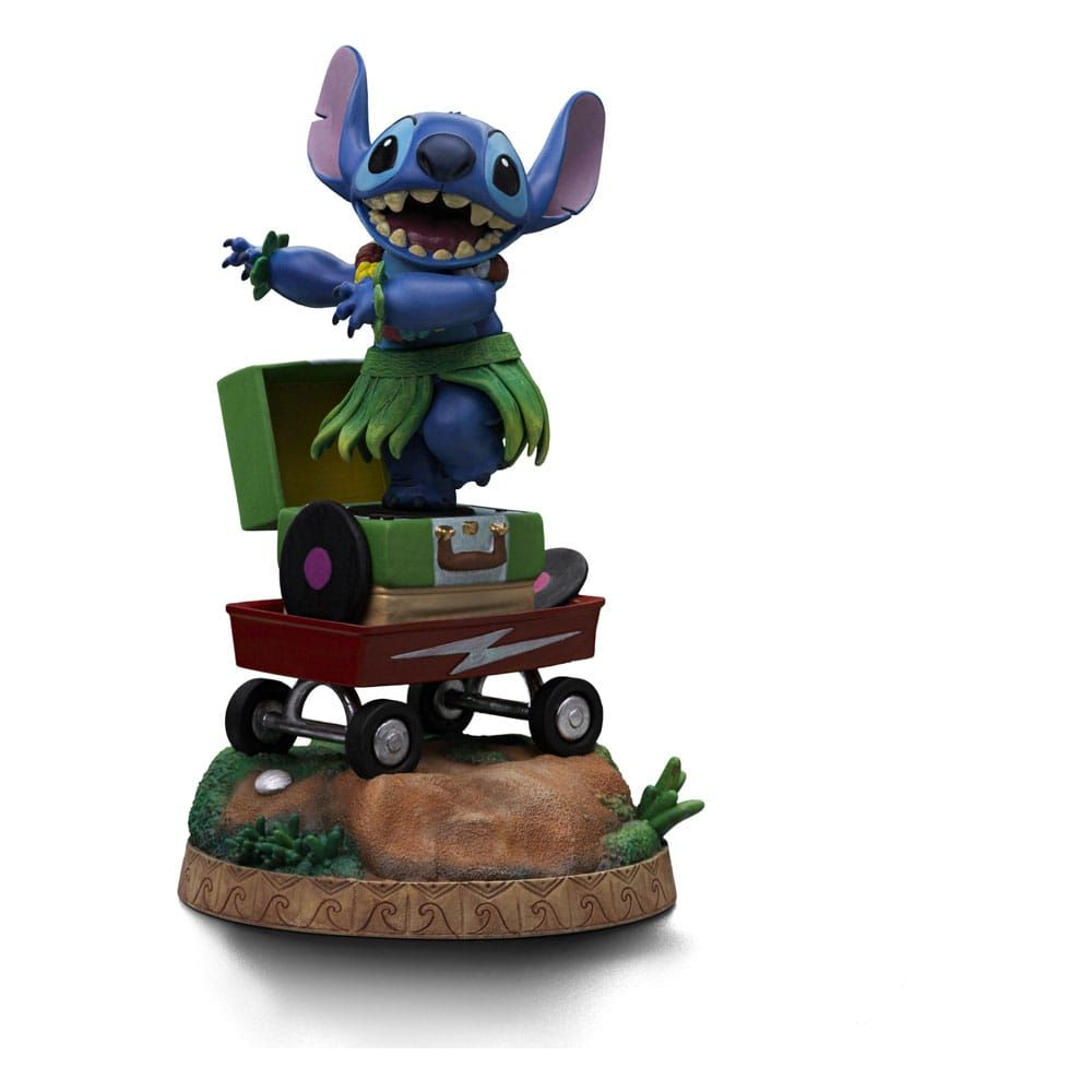 Lilo &amp; Stitch - Statuette Stitch Hula 1/10 Art Scale 17 cm - Iron Studios