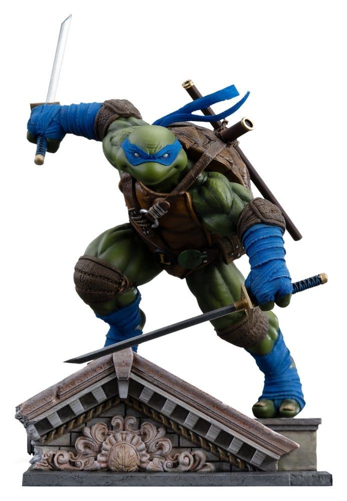 Tortues Ninja - Statuette 1/10 Art Scale Leonardo Unleashed 22 cm - Iron Studios