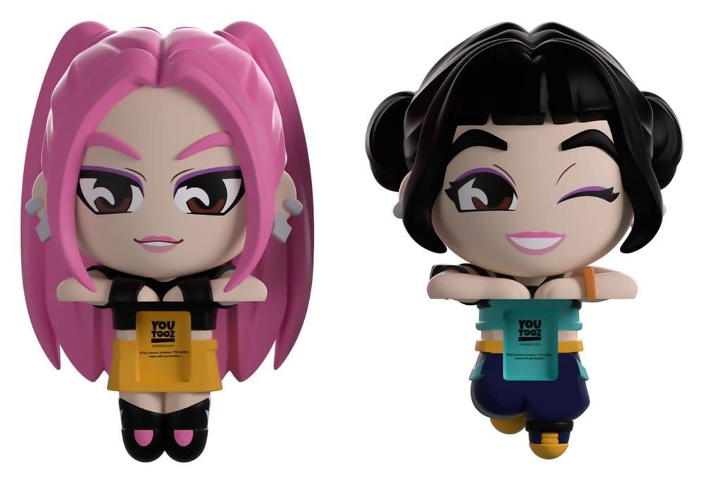 KPop Demon Hunters - Figurines Vinyl Mira & Zoey Monitor Buddiez 6 cm - Youtooz KPop Demon Hunters - Figurines Vinyl Mira & Zoey Monitor Buddiez 6 cm - Youtooz