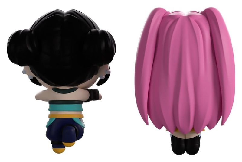 KPop Demon Hunters - Figurines Vinyl Mira &amp; Zoey Monitor Buddiez 6 cm - Youtooz
