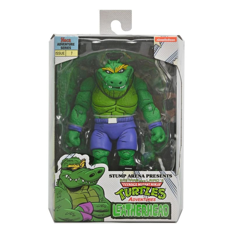 Tortues Ninja (Archie Comics) - Figurine Stump Wrestling Leatherhead 18 cm - NECA