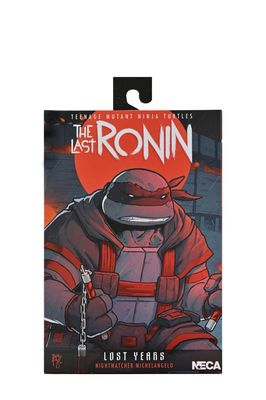 Tortues Ninja (The Last Ronin The Lost Years) - Figurine Michelangelo Nightwatcher 18 cm - NECA