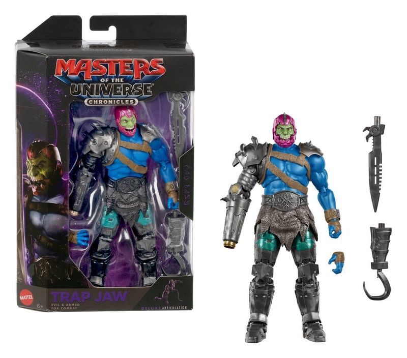 Masters of the Universe 2026 Movie Chronicles - Figurine Trap-Jaw 18 cm - Mattel