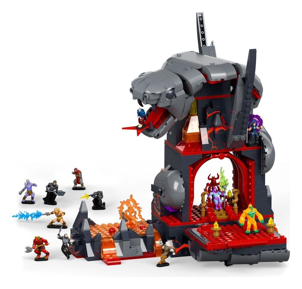 Masters of the Universe Mattel Brick Shop Set de Construction Snake Mountain - Mattel Masters of the Universe Mattel Brick Shop Set de Construction Snake Mountain - Mattel