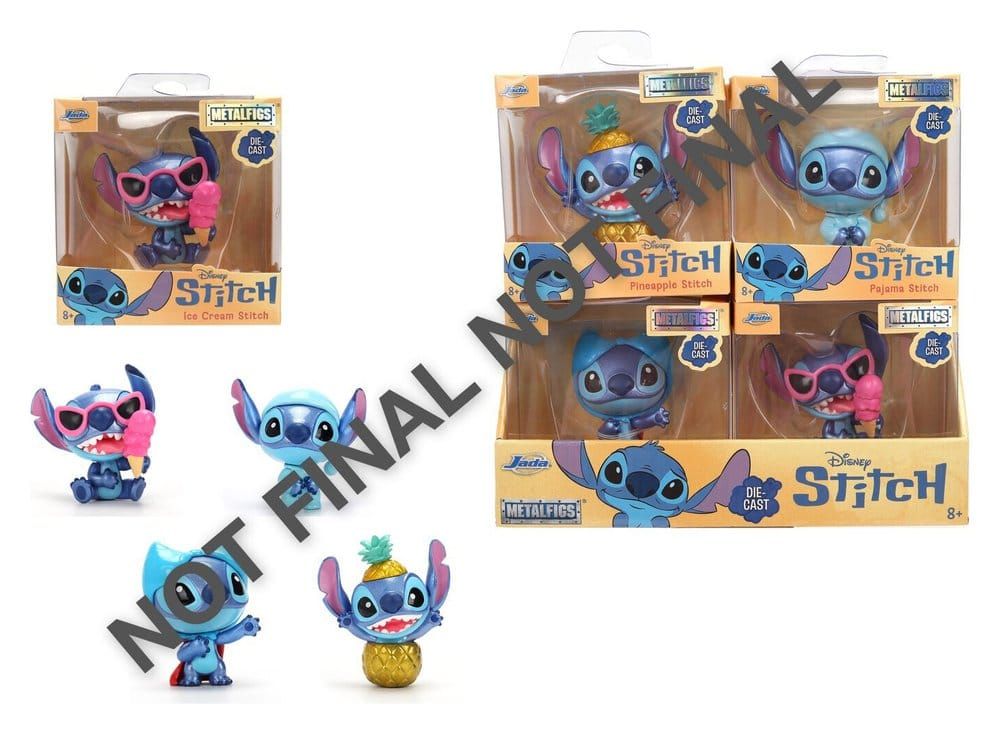 Lilo &amp; Stitch présentoir - Figurines mini Wave 4 7 cm (12) - Jada Toys