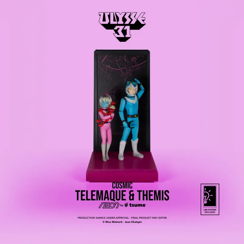 Ulysse 31 - Figurine NEON by Tsume Telemaque & Themis Version Cosmic - Tsume Ulysse 31 - Figurine NEON by Tsume Telemaque & Themis Version Cosmic - Tsume