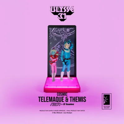 Ulysse 31 - Figurine NEON by Tsume Telemaque &amp; Themis Version Cosmic - Tsume