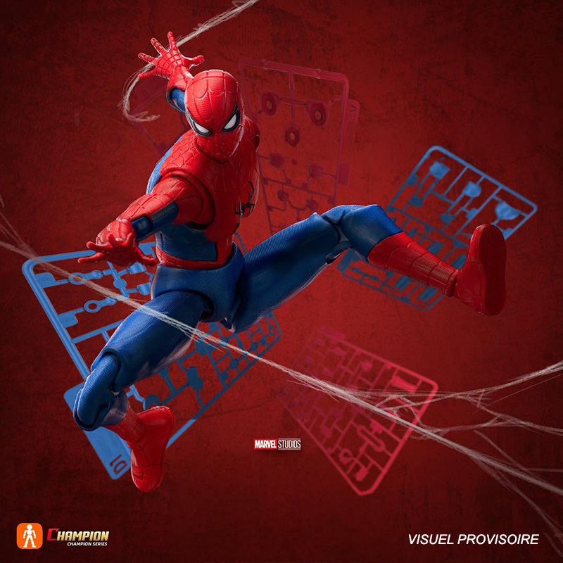 Marvel Hero - Model Kit Champion Class Spiderman - Blokees