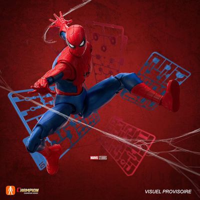 Marvel Hero - Model Kit Champion Class Spiderman - Blokees