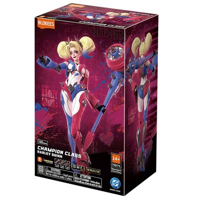 DC Comics - Model Kit Champion Class Harley Quinn - Blokees