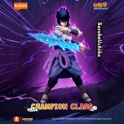 Naruto Shippuden - Model Kit Champion Class Sasuke Uchiha - Blokees