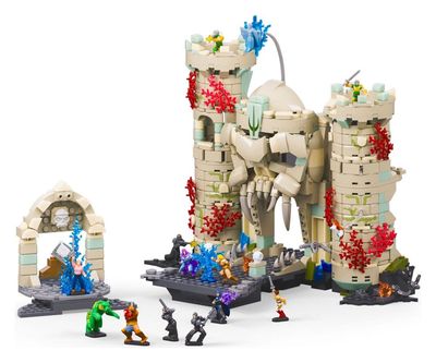 Masters of the Universe - Mattel Brick Shop - Set de Construction Castle Grayskull - Mattel