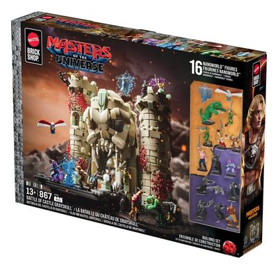 Masters of the Universe - Mattel Brick Shop - Set de Construction Castle Grayskull - Mattel