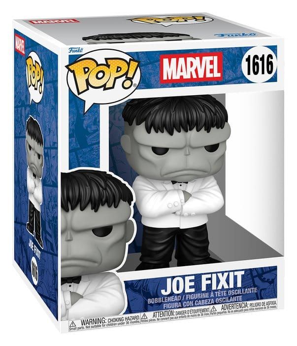 Marvel - Figurine Funko POP! Super Sized Hulk (Joe Fixit) 15 cm
