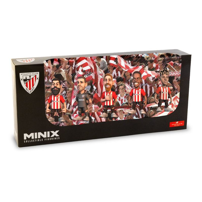 Athletic Club Bilbao - Pack 5 figurines Minix 7 cm - Minix Athletic Club Bilbao - Pack 5 figurines Minix 7 cm - Minix