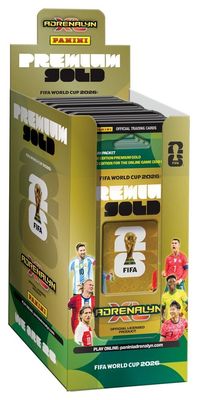 FIFA World Cup 2026 - Cartes à collectionner Adrenalyn XL - Présentoir Premium Or Box (10) - Panini FIFA World Cup 2026 - Cartes à collectionner Adrenalyn XL - Présentoir Premium Or Box (10) - Panini