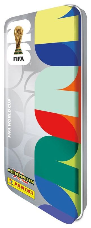 FIFA World Cup 2026 - Cartes à collectionner Adrenalyn XL - Présentoir Pencil Tin (4) - Panini