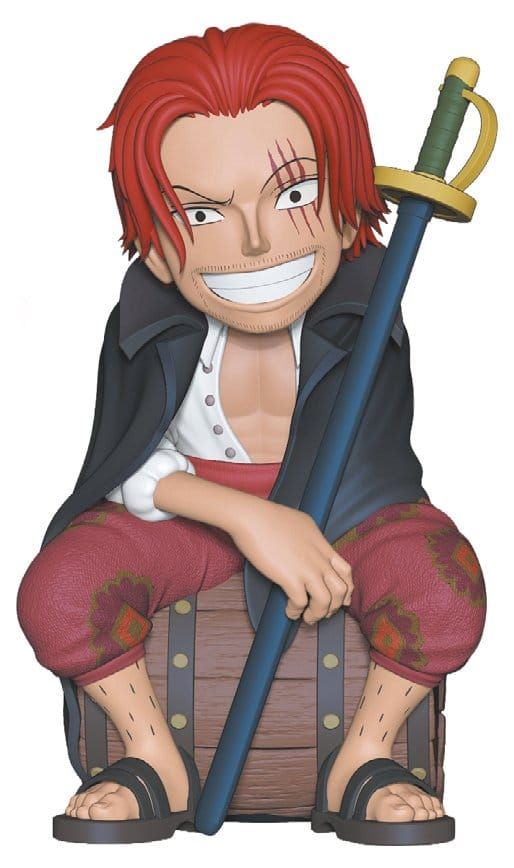 One Piece: Tirelire Shanks 15 cm - Plastoy