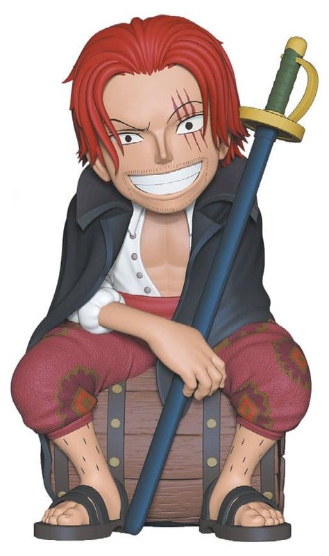 One Piece: Tirelire Shanks 15 cm - Plastoy One Piece: Tirelire Shanks 15 cm - Plastoy