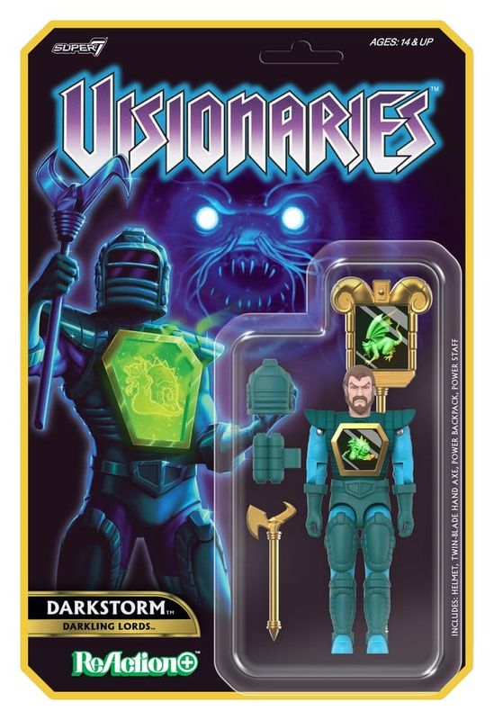 Visionaries - Figurine ReAction+ Darkstorm - Super7