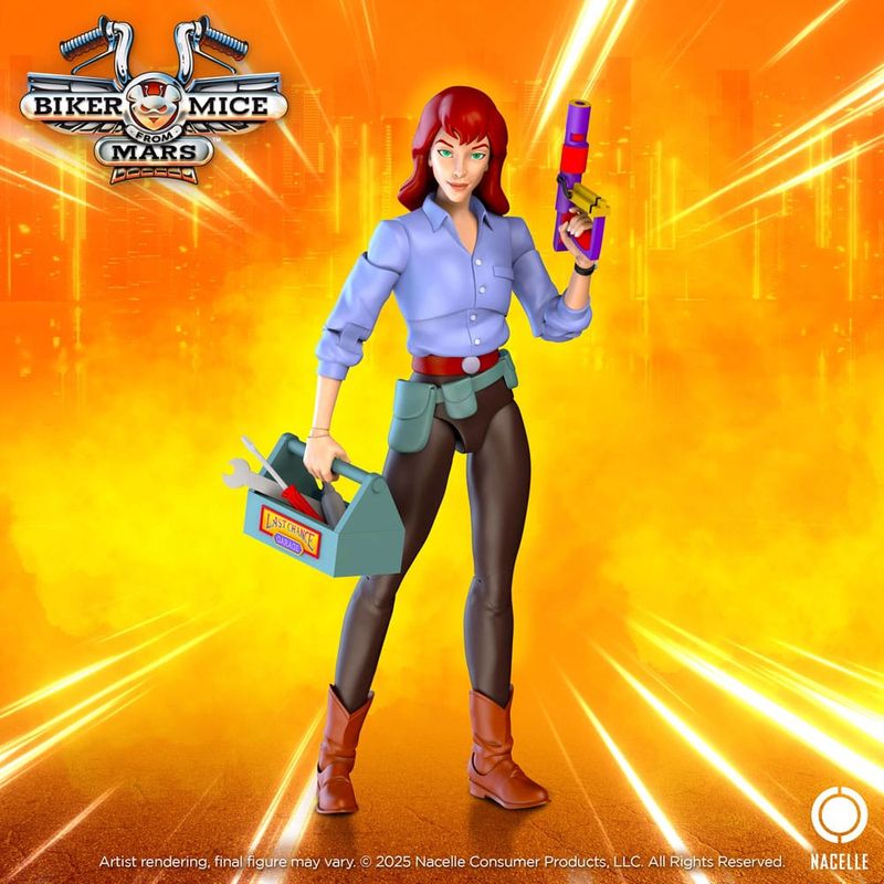 Les Motards de l'espace - Figurine Charley 23 cm - Nacelle Consumer Products Les Motards de l'espace - Figurine Charley 23 cm - Nacelle Consumer Products