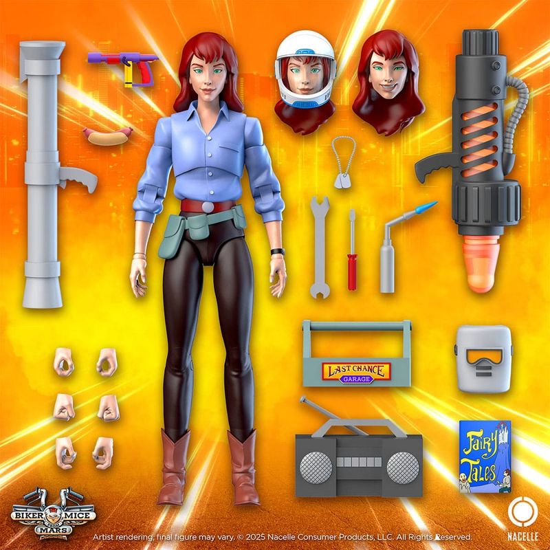 Les Motards de l'espace - Figurine Charley 23 cm - Nacelle Consumer Products