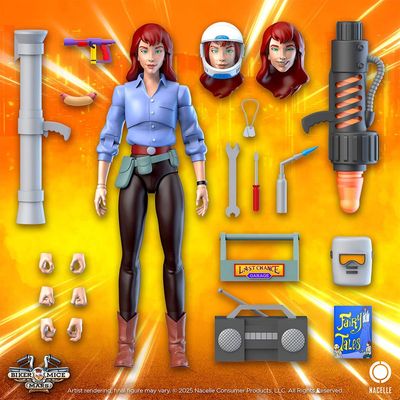 Les Motards de l'espace - Figurine Charley 23 cm - Nacelle Consumer Products