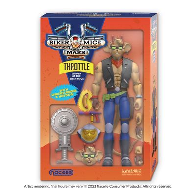 Les Motards de l'espace - Figurine Throttle 18 cm - Nacelle Consumer Products