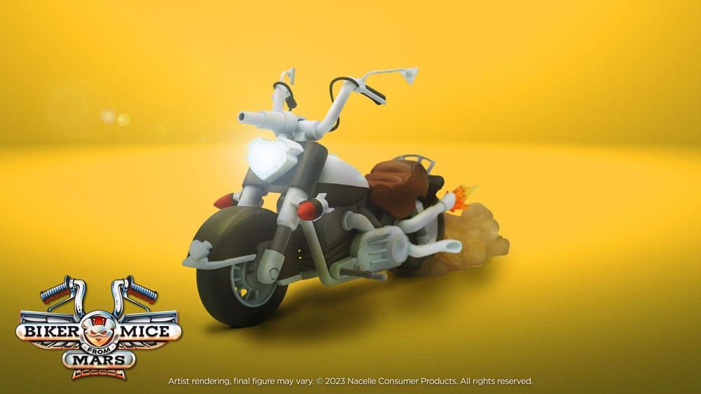 Les Motards de l'espace véhicule Throttle's Martian Monster Bike 23 cm - Nacelle Consumer Products