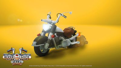 Les Motards de l'espace véhicule Throttle's Martian Monster Bike 23 cm - Nacelle Consumer Products