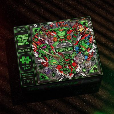 Tortues Ninja - Puzzle multidimensionnel (1000 pièces) - Theory11