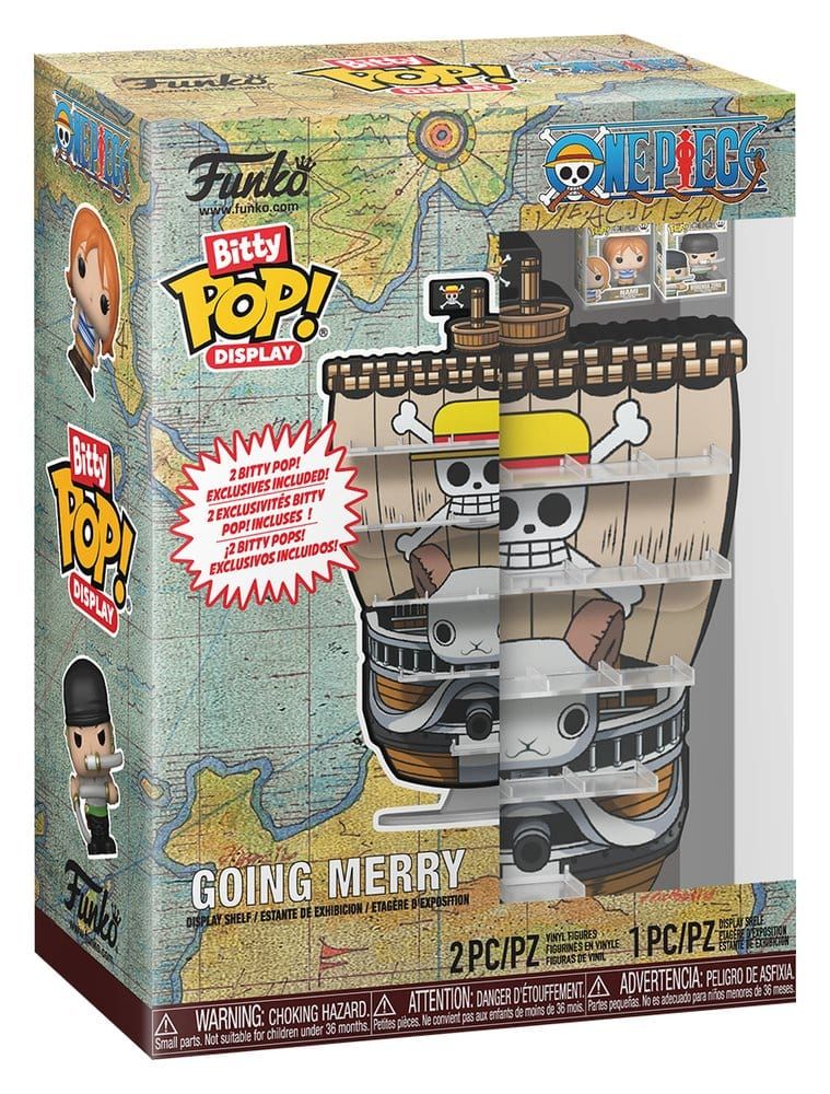 One Piece - Figurines Bitty POP! Display Vinyl Going Merry - Funko