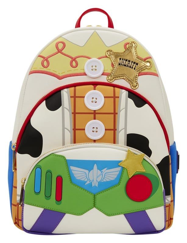 Toy Story 5 - Sac à dos Triple Poche Édition Collector (Jessie, Woody &amp; Buzz) - Loungefly
