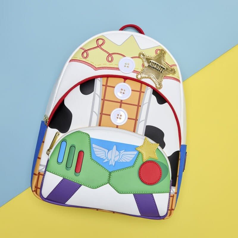 Toy Story 5 - Sac à dos Triple Poche Édition Collector (Jessie, Woody &amp; Buzz) - Loungefly