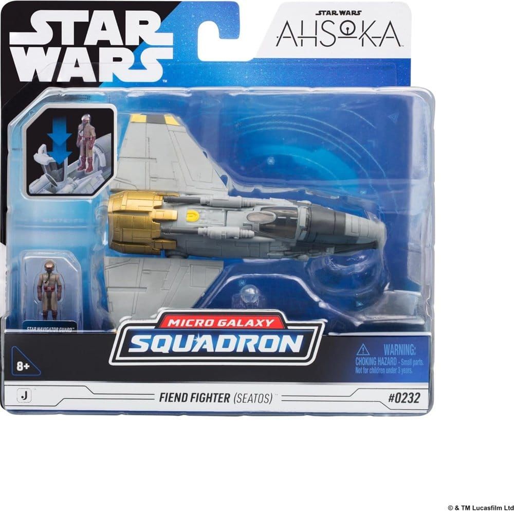 Star Wars - Véhicule Moyen Fiend Fighter with Star Navigator 13 cm - Jazwares