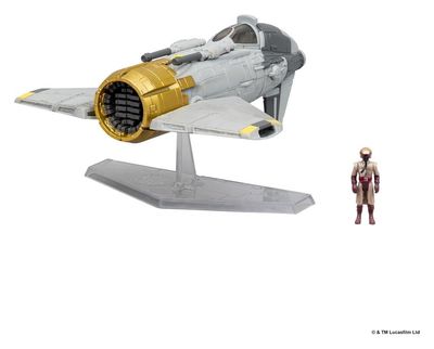 Star Wars - Véhicule Moyen Fiend Fighter with Star Navigator 13 cm - Jazwares
