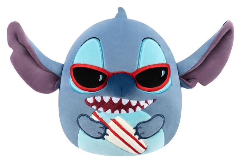 Lilo &amp; Stitch - Peluche Squishmallow Stitch With Surfboard 20 cm - Jazwares