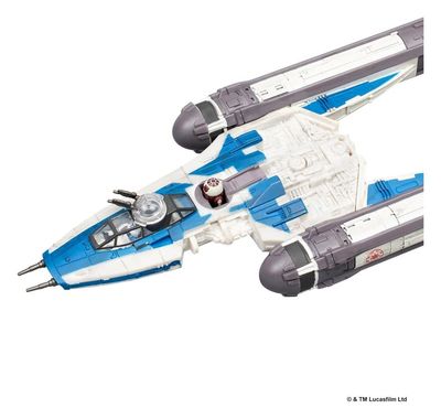 Star Wars - Véhicule Moyen BTL-B Y-wing Starfighter with Clone Captain Rex 13 cm - Jazwares